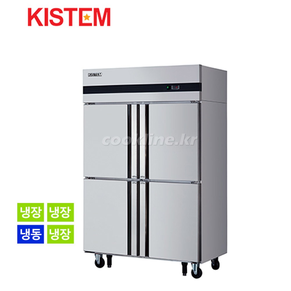 키스템 KIS-PD45RF 45박스 냉동1 냉장3 직접냉각방식 디지털 올스텐(내부+외부)[매장앞1층 하차 무료]