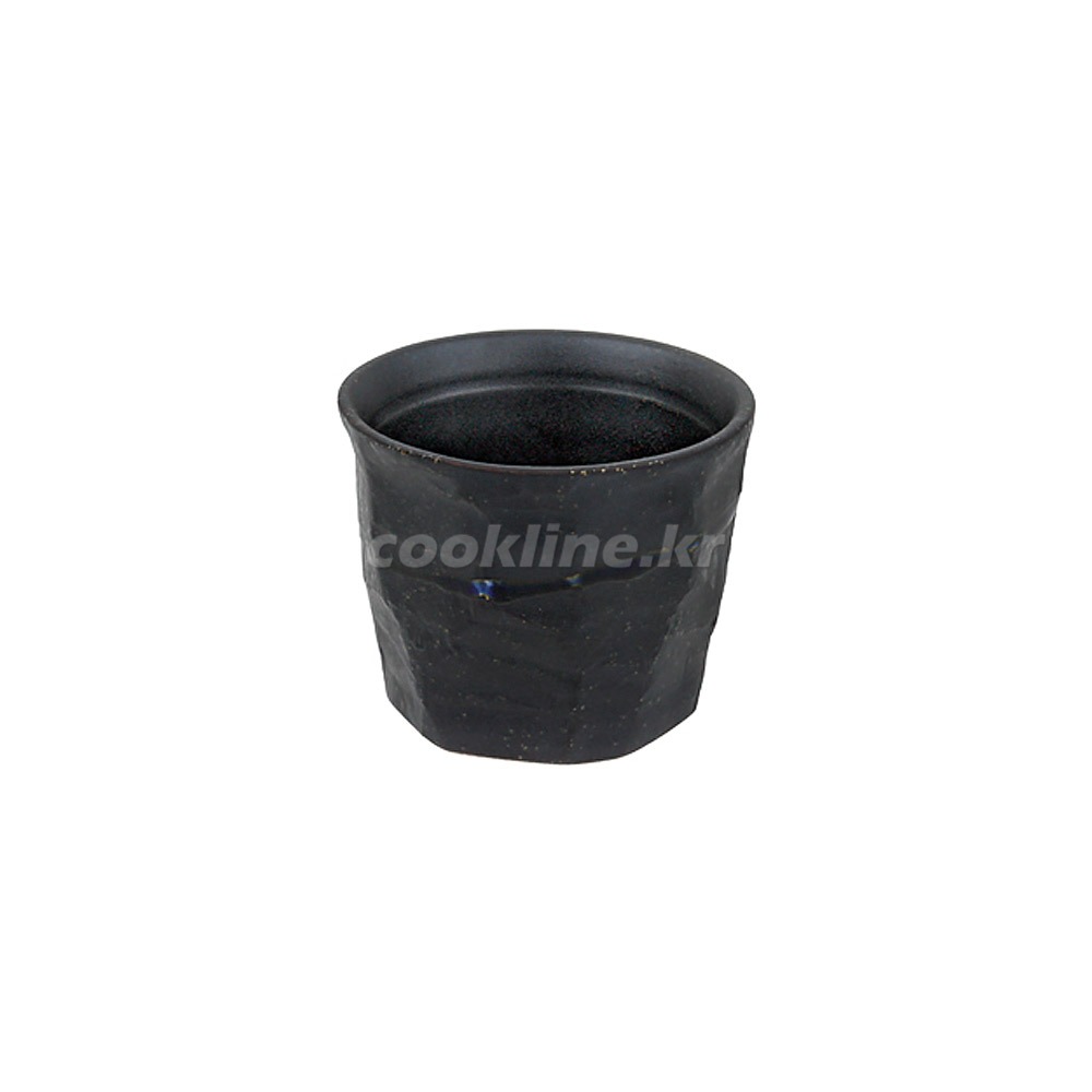 일제 폴로-70 컵(블랙) 지름86×H70 [최소구매수량 5개] 일식물컵 도자기물컵 도자기컵 업소용물컵