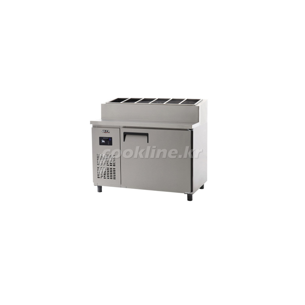 유니크대성 토핑테이블 냉장고 1200 [아날로그/디지털|메탈/스텐 선택가능] 토핑냉장고 업소용냉장고 UDS-12RPAR 12RPDR
