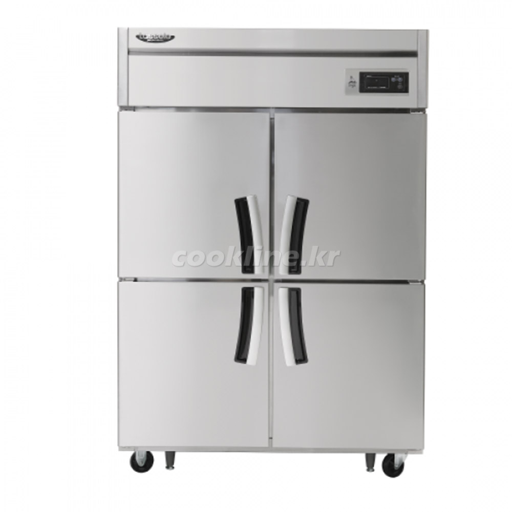 라셀르 45박스 직냉식 LD-1145HRF 1100리터급 냉동2칸 냉장2칸 업소용냉장고