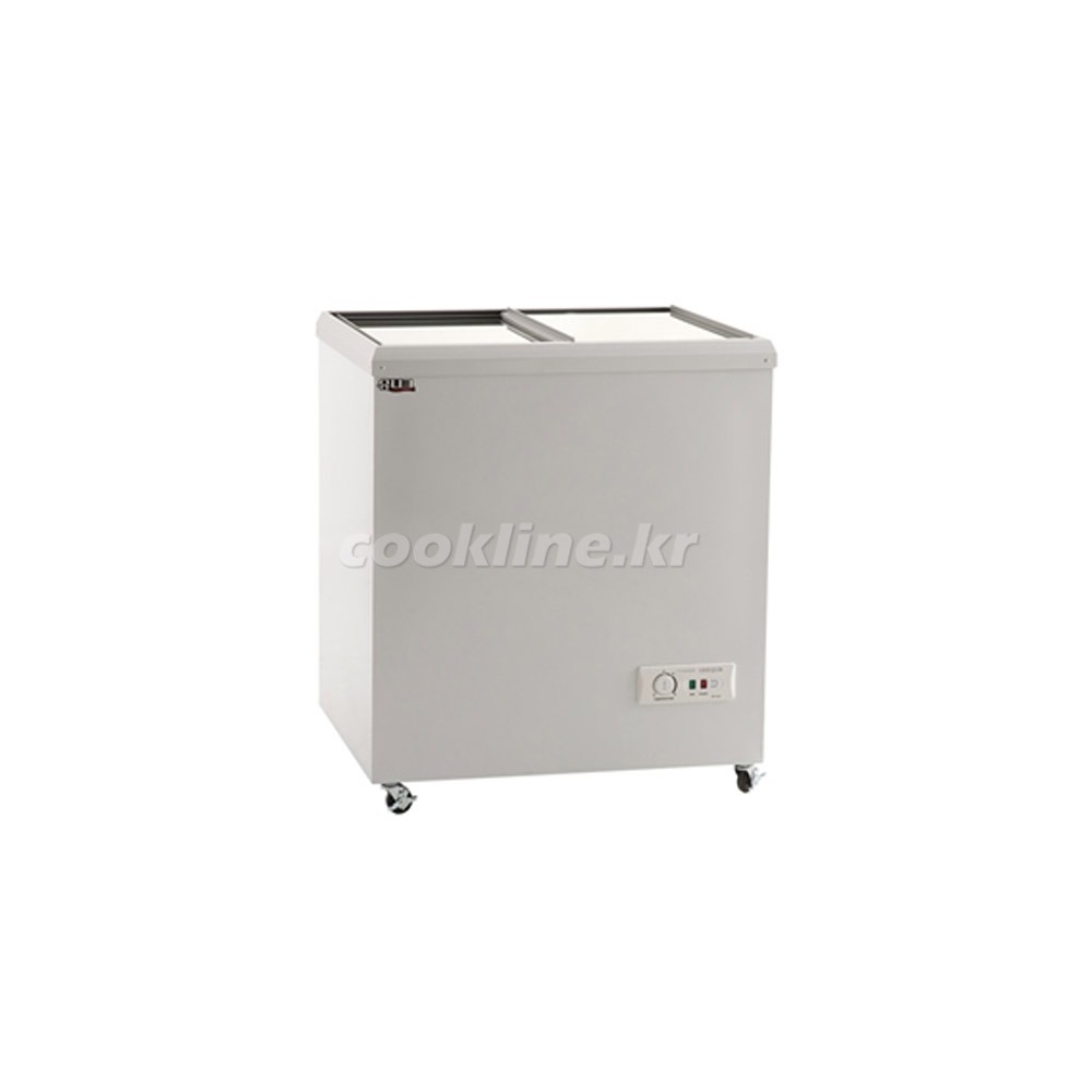 유니크대성 수평형 냉동쇼케이스 200 [아날로그/디지털] 업소용냉동쇼케이스 FSR-200