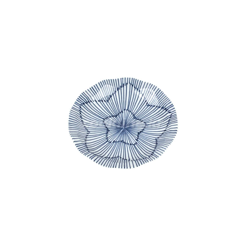 일제 티아라-89 물결 앞접시(꽃잎) 지름120 [최소주문 수량5개] 개인접시 원형접시 일식접시 도자기접시