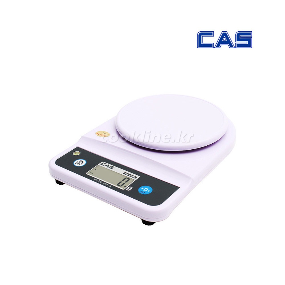 카스 디지털 주방저울 CK-2000 [1g ~ 2kg]
