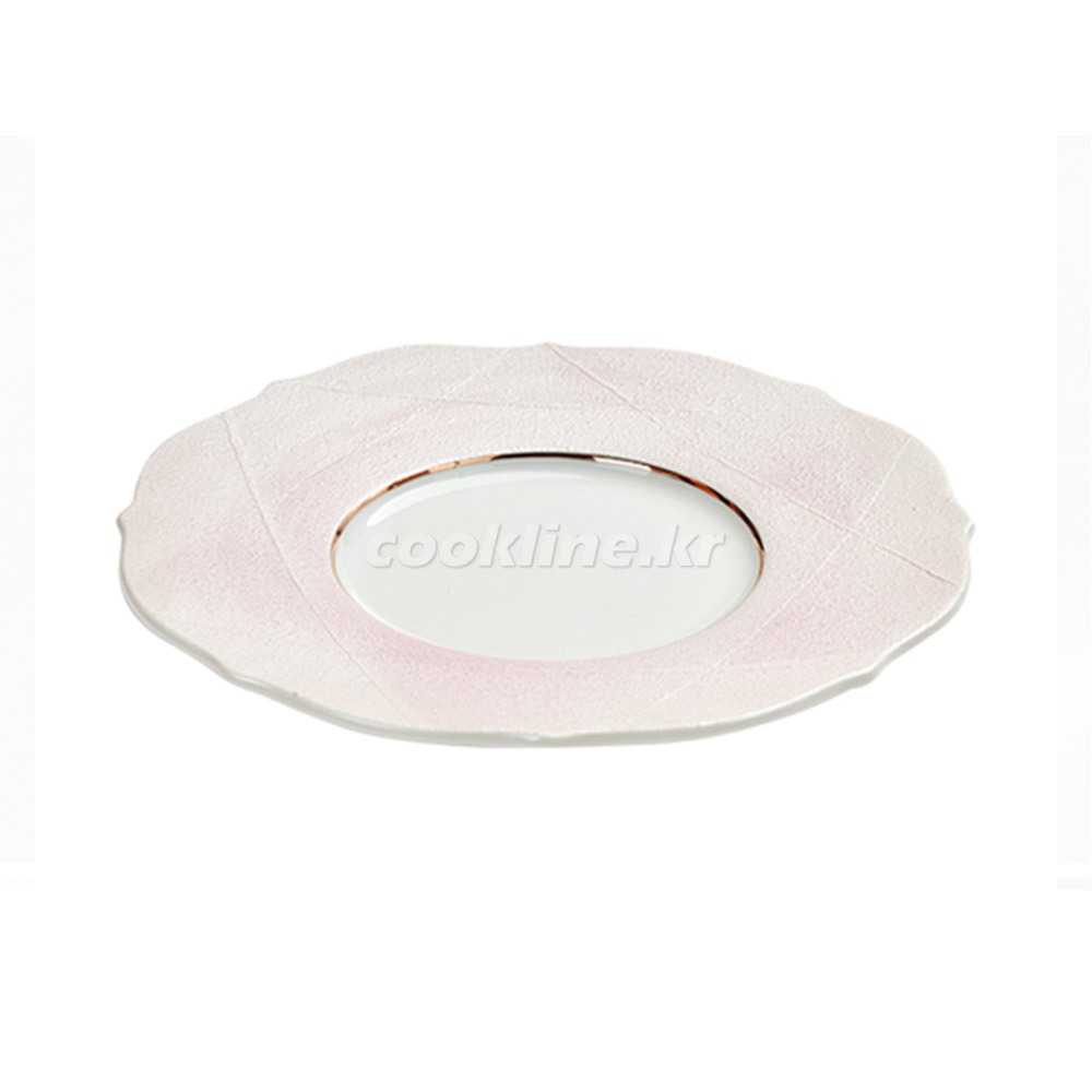 초이스-94 핑크라인 접시 지름210xH28 일품요리접시 회접시 일식접시 도자기식기